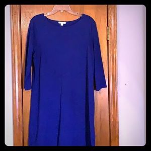 Royal blue shift dress!